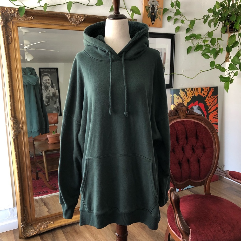American Eagle Forever Oversized Sherpa Lined Hoodie